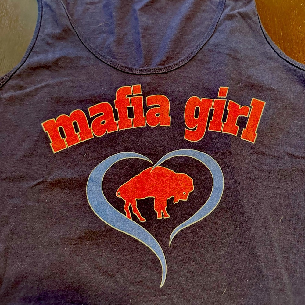 Buffalo Bills Mafia tank top M Mafia girl #Billsmafia